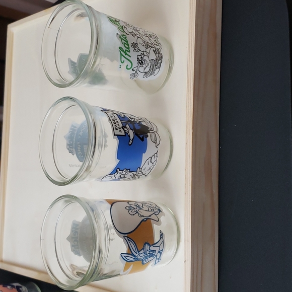 Warner Bros Welch's jelly jars collector tumblers All 12 1994 - Picture 9 of 14